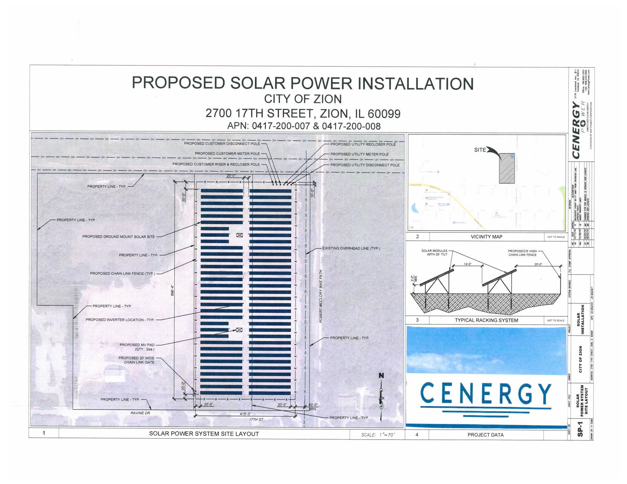 Zion Approves Solar-Power Station for Former Landfill Site