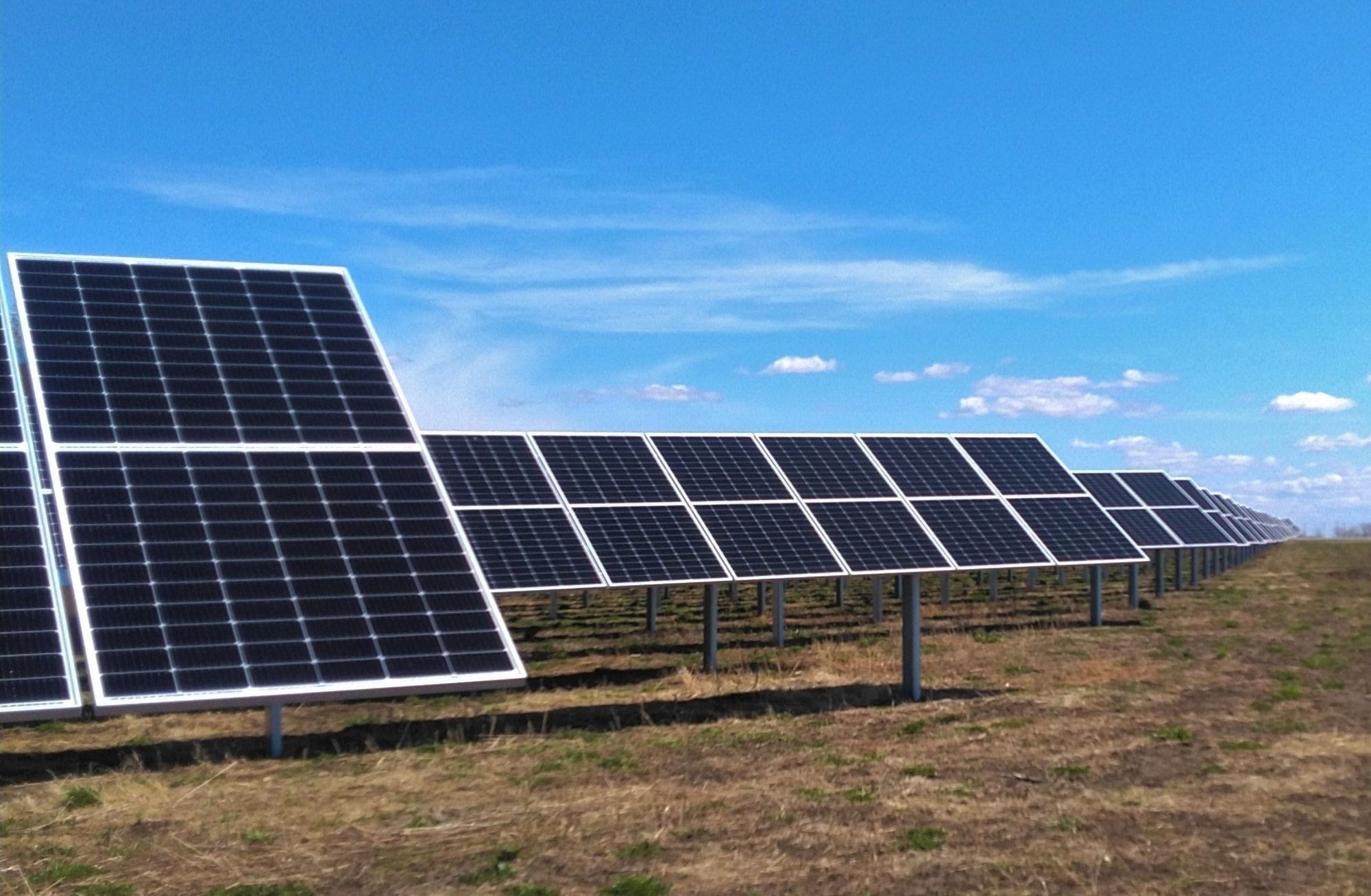 Solar Array in Haverhill Township Complete